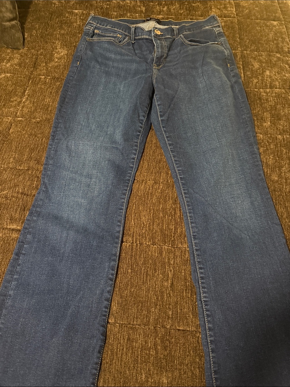 GAP Women's Dark Blue Flared Jeans